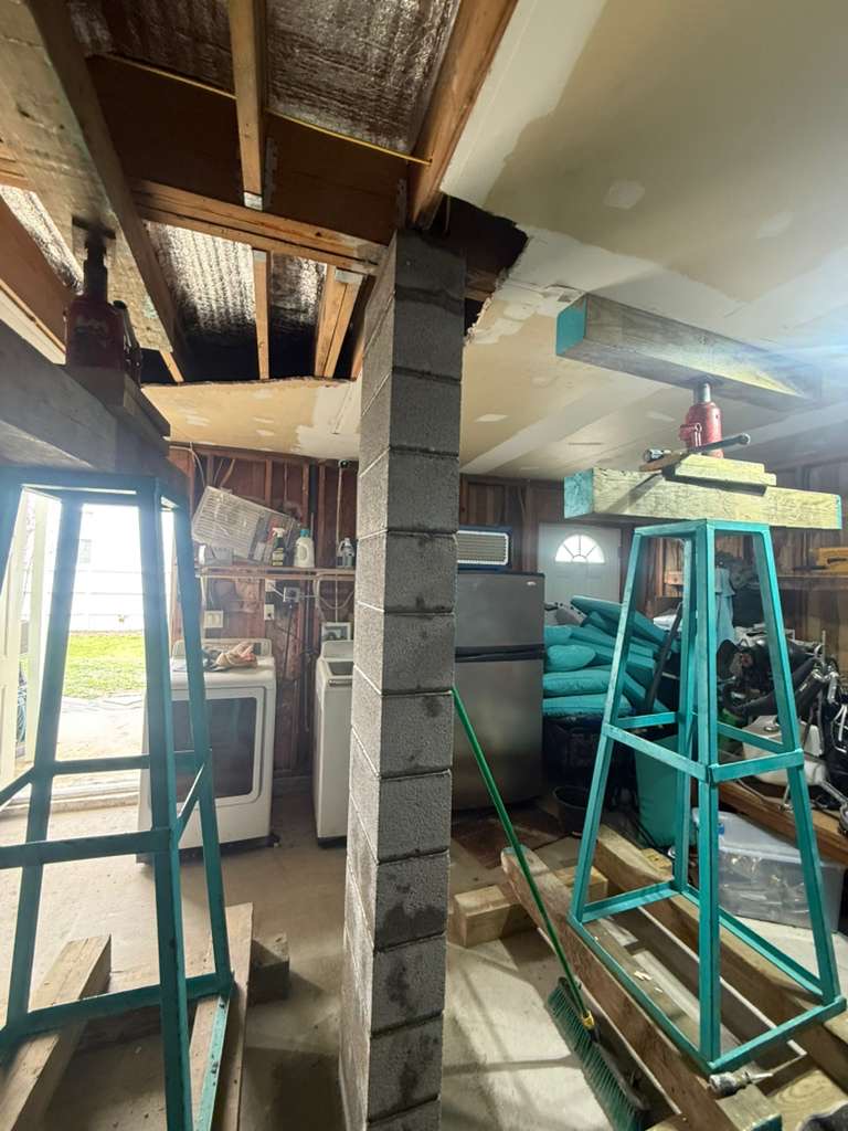 Crawl space inspection by TerraFirm Leveling